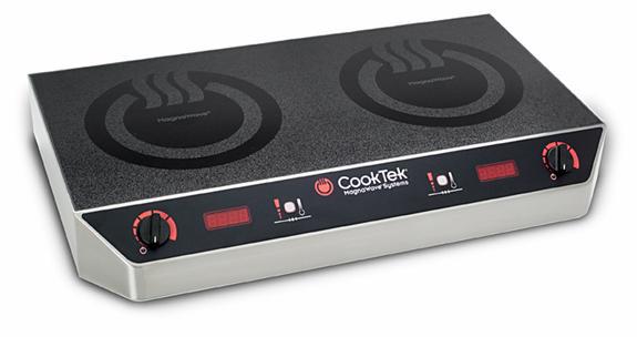 Standard Double Countertop Induction Cooktop by CookTek